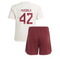 Bayern Munich Jamal Musiala #42 Rezervni Dres za djecu 2023-24 Kratak Rukav (+ Kratke hlače)